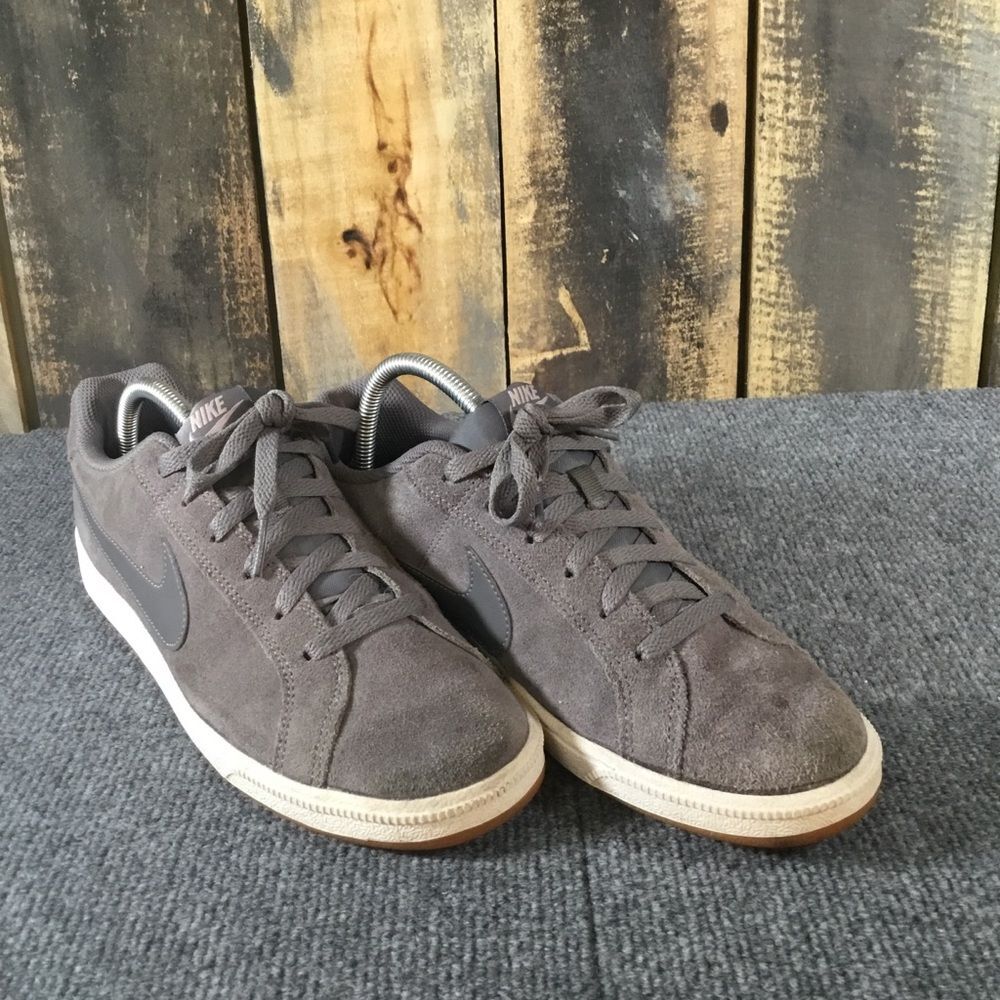 Nike Court Royale grey suede leather sneakers women’s size 9.5